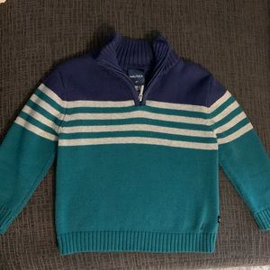 Nautica 1/4 zip sweater size 2t